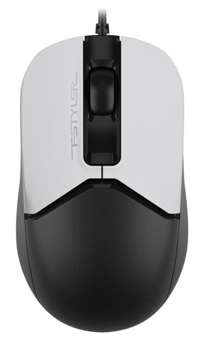 Мышь A4Tech Fstyler FM12 белый/черный фото 2