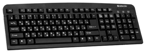Клавиатура Defender Element HB-520 Black фото 3