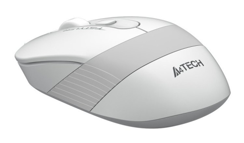 Мышь A4Tech FM 10 белый/серый фото 3
