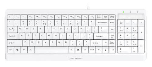 Клавиатура A4Tech FK15 белый