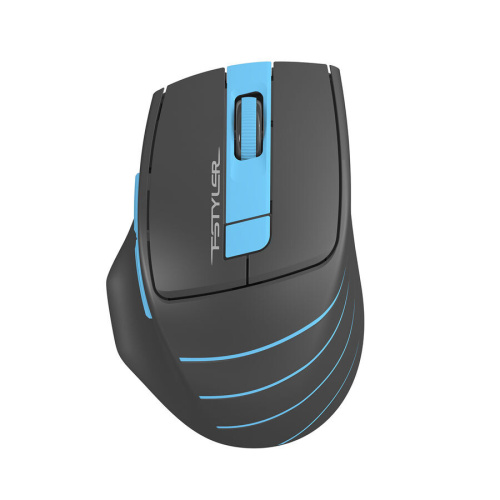 Мышь A4Tech Fstyler FG30S серый/синий фото 2