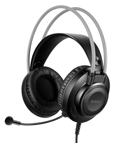 Гарнитура A4Tech Fstyler FH200U серый фото 2