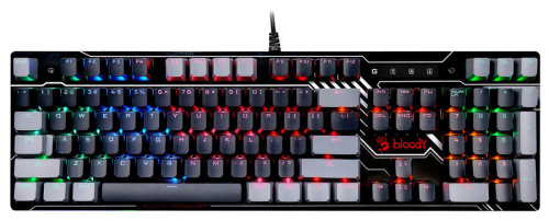 Клавиатура A4Tech Bloody B808N черный/серый фото 2