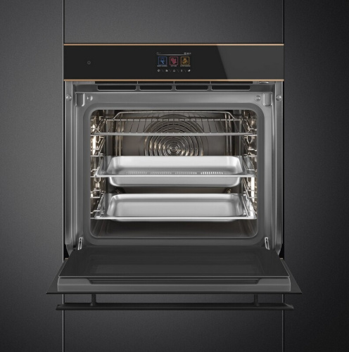 Встраиваемый электрический духовой шкаф Smeg SO6604S4PNR фото 3