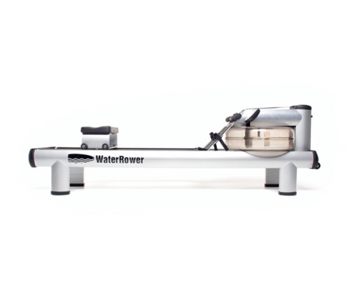 Гребной тренажер Waterrower M1 серебряный фото 2