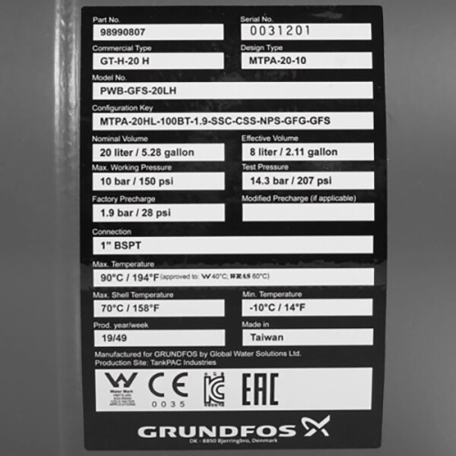 Насосная станция Grundfos JP 3-42 PT-H фото 10