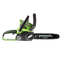 Пила цепная аккумуляторная GreenWorks G40CS30K6