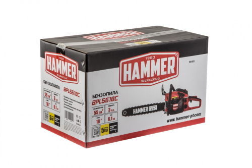 Бензопила Hammer BPL5518C фото 3