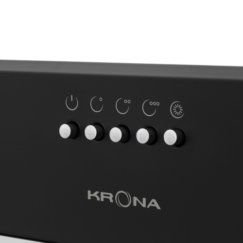 Встраиваемая вытяжка Krona Adel 600 Black PB фото 5