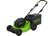 Газонокосилка аккумуляторная GreenWorks GC82LM51SP2K2 (2515907UB)