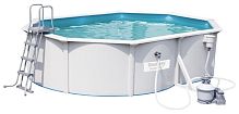 Каркасный бассейн Bestway Hydrium Oval Pools 56586