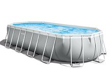 Каркасный бассейн Intex Prism Frame Oval 26798