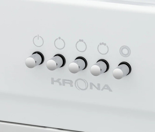 Встраиваемая вытяжка Krona Kate 600 White PB фото 3