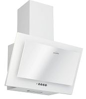Каминная вытяжка Elikor Коралл 50П-430-К3Д белый/белое стекло