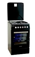 Комбинированная плита Optima CS-5621 черный