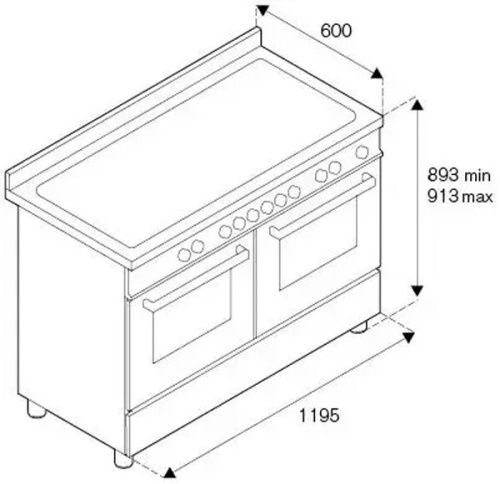 Комбинированная плита Bertazzoni MAS126G2EXT фото 5