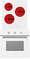 Комплект встраиваемой бытовой техники EVELUX EO 620 W + HEV 431 W