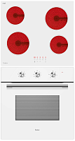 Комплект встраиваемой бытовой техники EVELUX EO 620 W + HEV 640 W