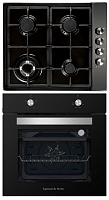 Комплект встраиваемой бытовой техники Zigmund & Shtain E 143 B + GN 98.61 B