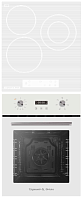 Комплект встраиваемой бытовой техники Zigmund & Shtain E 145 W + CN 37.4 W