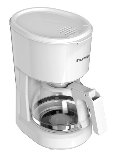 Кофеварка StarWind STD0611 белый фото 7