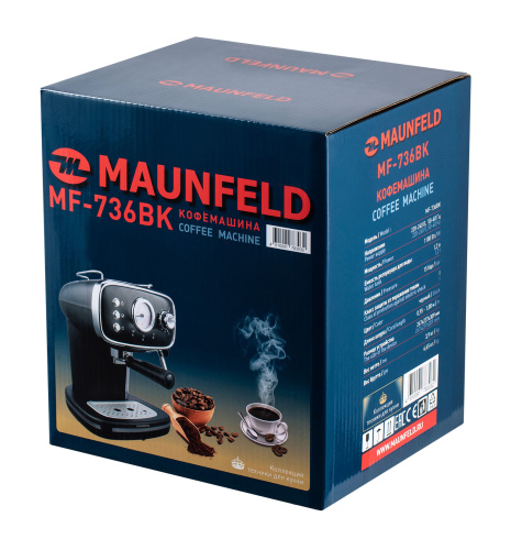 Кофемашина Maunfeld MF-736BK фото 19