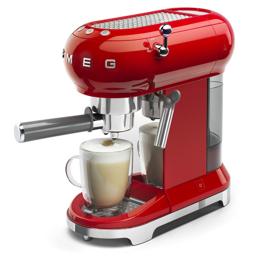 Кофемашина Smeg ECF01RDEU фото 4