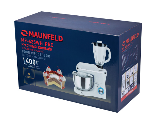 Кухонный комбайн Maunfeld MF-435WH PRO фото 11