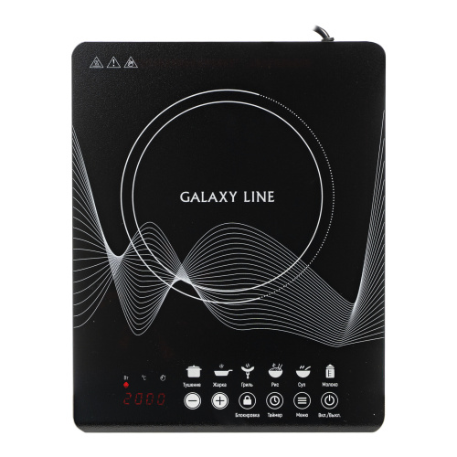 Настольная плита Galaxy Line GL3063 черный