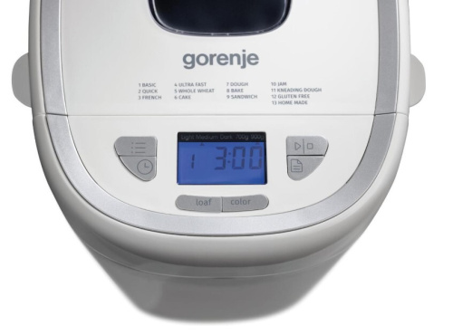 Хлебопечка Gorenje BM 900 WS фото 3