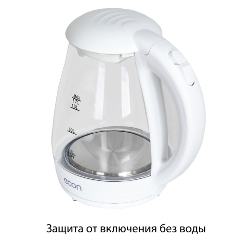 Чайник электрический Econ ECO-1739KE стекло фото 3