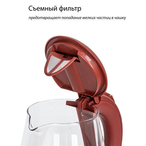 Чайник электрический Econ ECO-1739KE RUBY фото 6