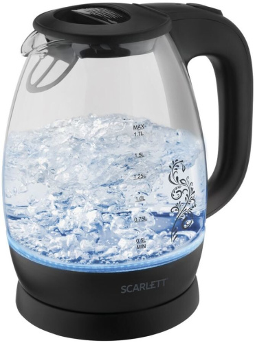 Чайник электрический Scarlett SC-EK27G34 черный фото 6