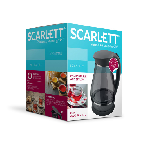 Чайник электрический Scarlett SC-EK27G82 фото 4