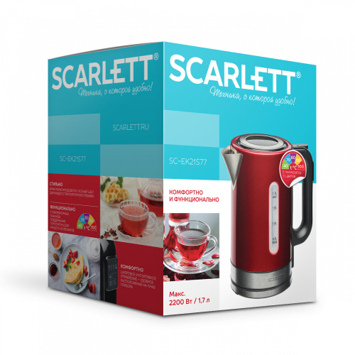 Чайник электрический Scarlett SC-EK21S77 фото 8