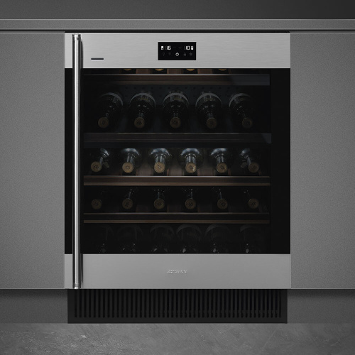Встраиваемый винный шкаф Smeg CVI338RWX2 фото 5