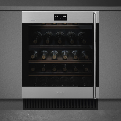 Встраиваемый винный шкаф Smeg CVI338LWX2 фото 4