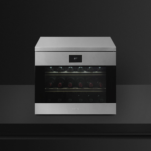 Встраиваемый винный шкаф Smeg CVF318XS фото 3