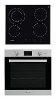 Встраиваемый комплект Indesit VRA 641 DBS + IFW 65Y0 IX серебристый/черный