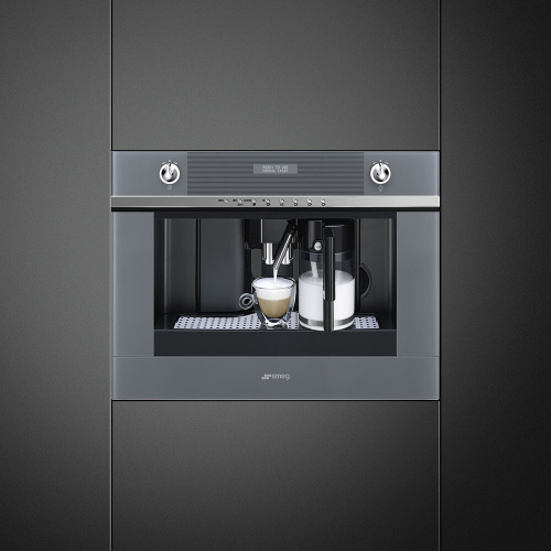 Встраиваемая кофемашина Smeg CMS4101S фото 4