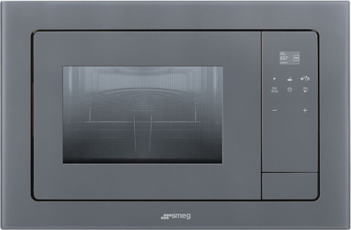 Встраиваемая микроволновая печь Smeg FMI120S1 фото 2