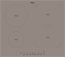 Встраиваемая индукционная варочная панель Whirlpool ACM 808/BA/S