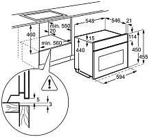 Встраиваемый электрический духовой шкаф Zanussi ZOR 37902 XK
