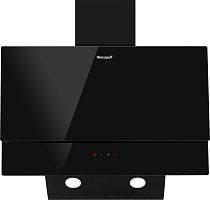 Каминная вытяжка Weissgauff Yota 606 touch double black glass