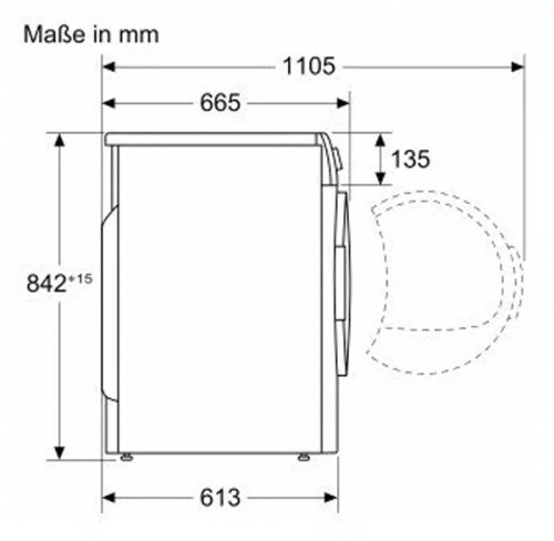 Сушильная машина Bosch WTX87M40 фото 5