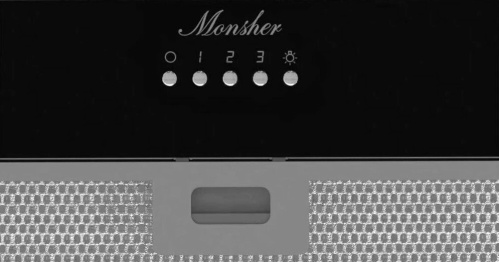 Встраиваемая вытяжка Monsher IHOOD 60 Noir Verre фото 4