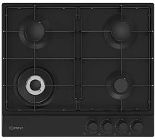 Встраиваемая газовая варочная панель Indesit THPM 641 W/BK/I