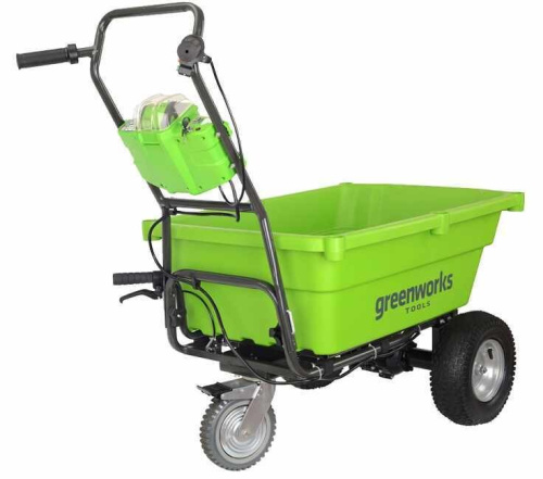 Тележка садовая самоходная GreenWorks G40GC фото 3