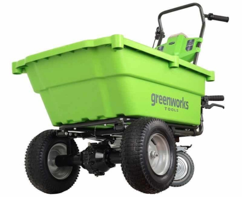 Тележка садовая самоходная GreenWorks 40В 7400007 фото 4
