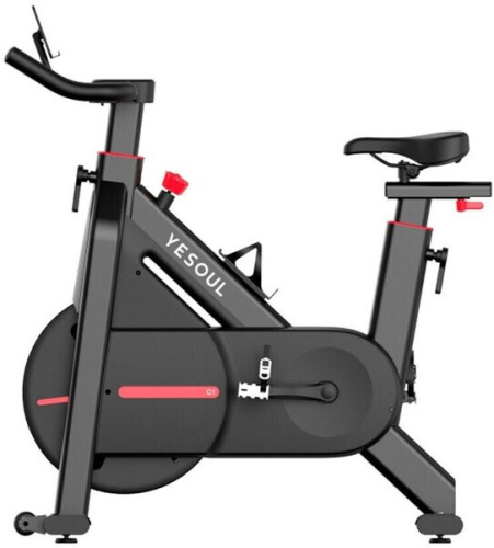 Велотренажер Yesoul Smart Spinning bike C1H черный фото 4